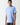 Light blue crew-neck T-shirt with 11° logo at center chest