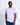 Light lavender crew-neck short-sleeve T-shirt with small chest logo detail