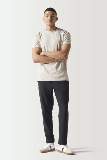 Men's core muscle fit t-shirt in cool sand, crew neck, short sleeves
