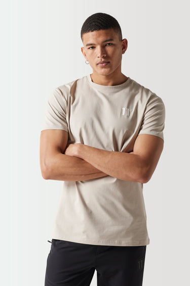 Core Muscle Fit T-Shirt - Cool Sand
