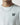 Men's fitted crewneck T-shirt, light glacier green, front 11° chest logo.