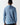 Light blue hoodie with hood and long sleeves, back view
