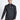 Black quarter-zip athletic top with stand collar and long sleeves