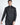 Black quarter-zip athletic top with stand collar and long sleeves