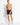 Black swim shorts with belted waist, relaxed fit, and drawstring