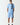Men's light blue t-shirt with bold black vertical ELVEN graphic
