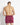 Maroon micro taped swim shorts with elastic waistband, back view.