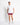 Maroon micro taped swim shorts with elastic waistband and side taping.