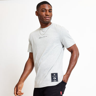 City Map Graphic T-Shirt - Grey Marl