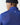 Cobalt quarter-zip long-sleeve top with 11° logo at upper back and ribbed collar