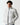 White puffer jacket with front zip and 11° logo on chest