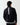 Black full-zip sweat top with vertical “ELEVEN DEGREES” back logo and white waistband stripe