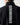 Black full-zip sweat top back with vertical “ELEVEN DEGREES” logo text
