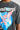 Grey angel graphic T-shirt with Eleven Degrees logo, crew neck, short sleeves