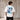Relaxed Fit Rave Poster T-Shirt - White