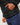 Black puffer jacket sleeve and hand with quilted padding detail