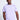 Light lavender crew-neck short-sleeve T-shirt with small chest logo detail