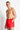 Stripe Taped Swim Shorts - Performance Red