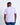 Back view of light lavender crew-neck short-sleeve T-shirt