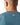 Blue short-sleeve T-shirt with small back logo near the collar