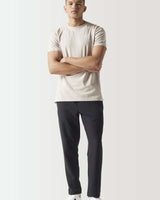 Men's core muscle fit t-shirt in cool sand, crew neck, short sleeves