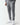 Charcoal marl slim fit joggers close-up with elastic waist and tapered ankle cuffs
