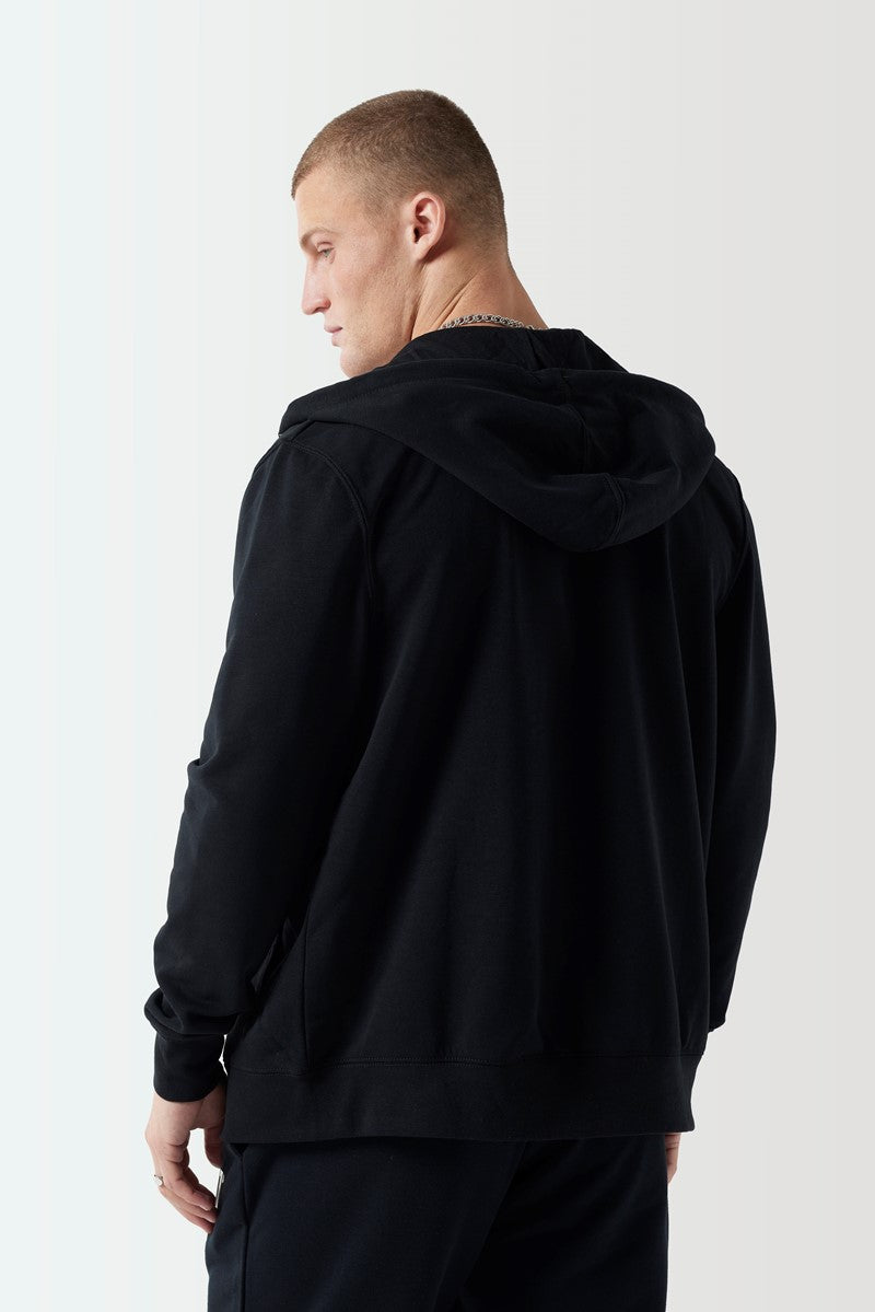 Core Full Zip Hoodie - Black