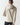 Light beige full-zip hoodie with hood, back view and kangaroo pocket