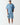 Shadow blue sweat shorts with 'ELEVEn DEGREES' graphic at leg and small patch