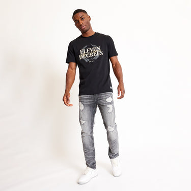 Crest Graphic T-Shirt - Black