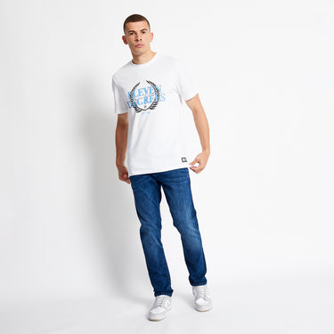 Crest Graphic T-Shirt - White