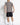Black cargo shorts, back view, with side pockets and utility pocket details