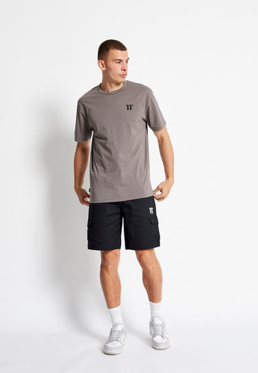 Woven Cargo Shorts - Black