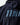 Navy jacket with large turquoise '11°' graphic on back panel