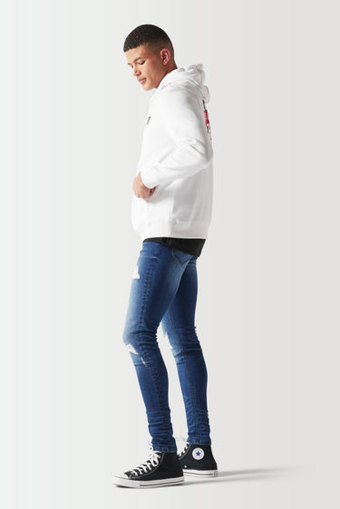Paint Hoodie - White