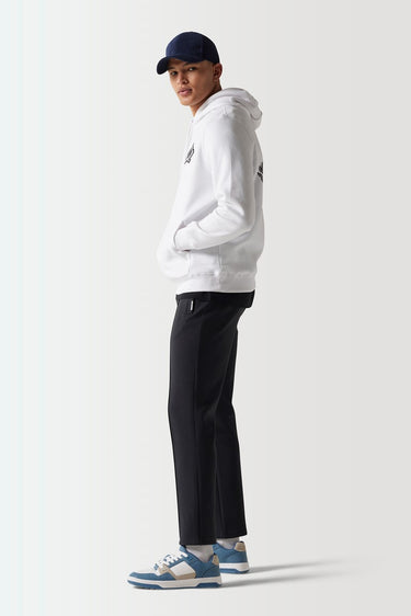 Crest Hoodie - White