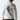 White Crest hoodie back view with large circular crest emblem and hood.