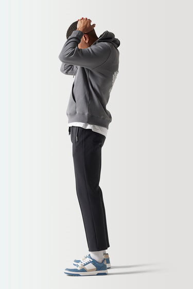 Crest Hoodie - Slate Grey