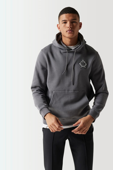 Crest Hoodie - Slate Grey