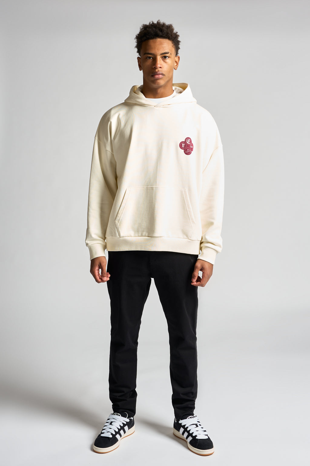 Premium Core Hoodie - Soft Cream