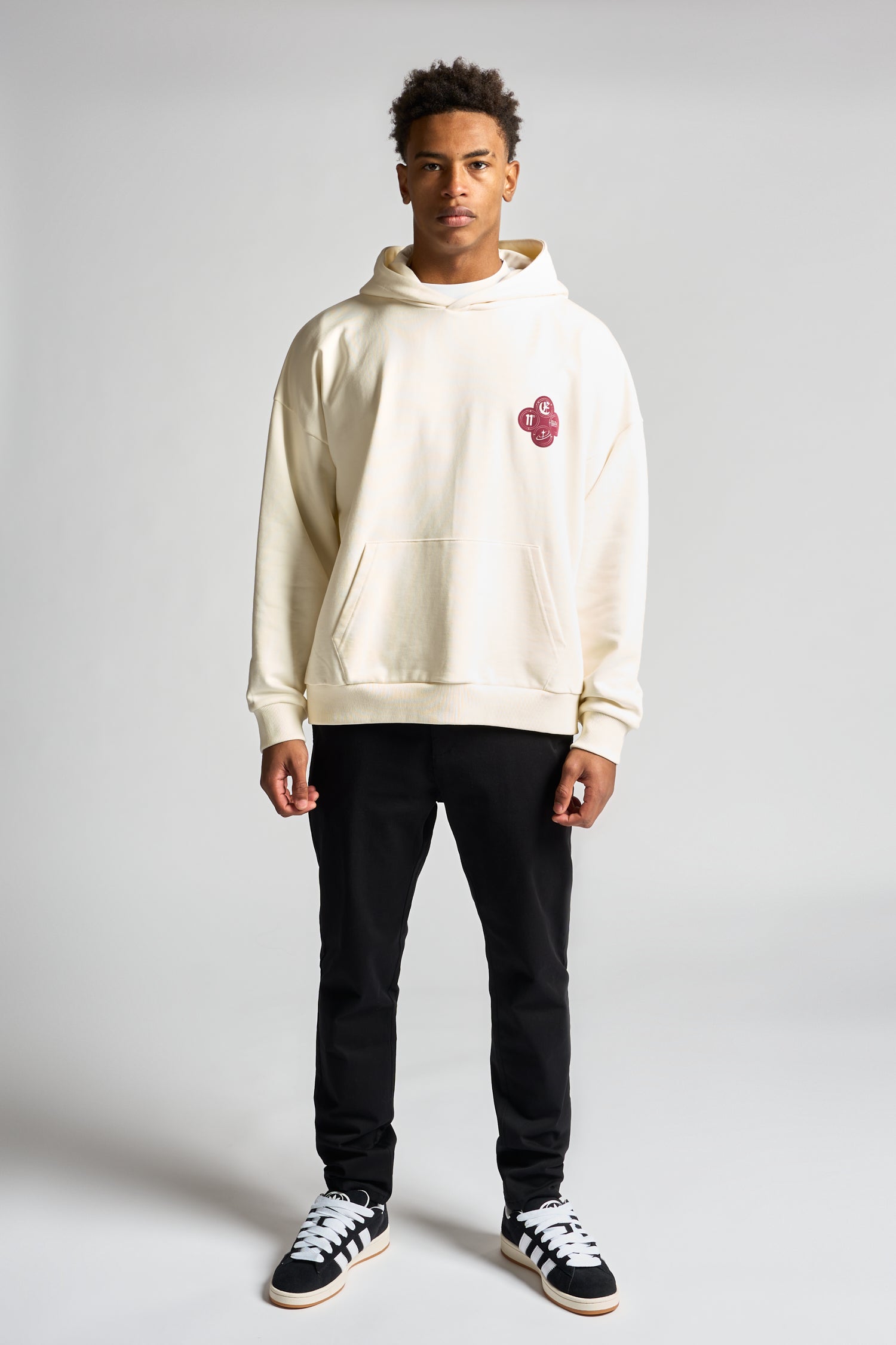 Premium Core Hoodie - Soft Cream