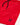Red swim shorts with black drawstring, side panel stitching, and small 11° logo