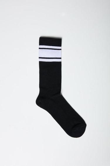 Core Stripe Socks 3 Pack - Black