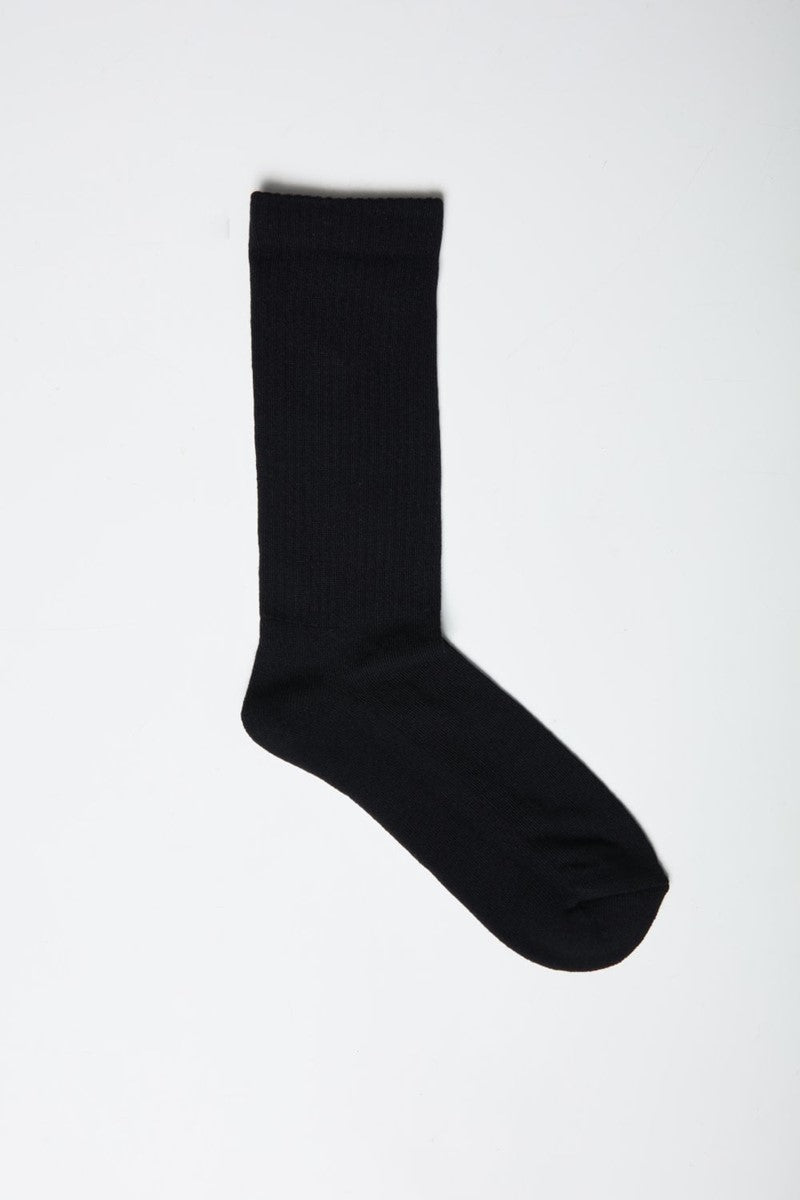 Core Logo Sock - Black