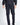 Black cargo pants with multiple side pockets and tapered legs
