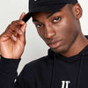 Baseball Logo Cap - Black / White