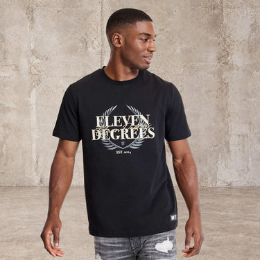 Crest Graphic T-Shirt - Black