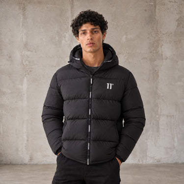 Micro Puffer Jacket - Black