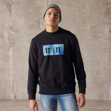 Gradient Graphic Sweatshirt - Black
