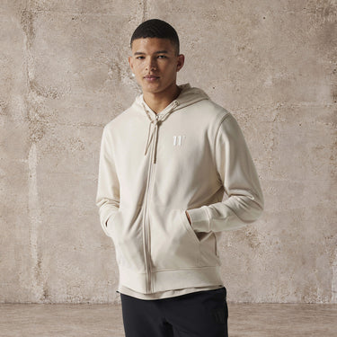 Core Full Zip Hoodie - Cool Sand